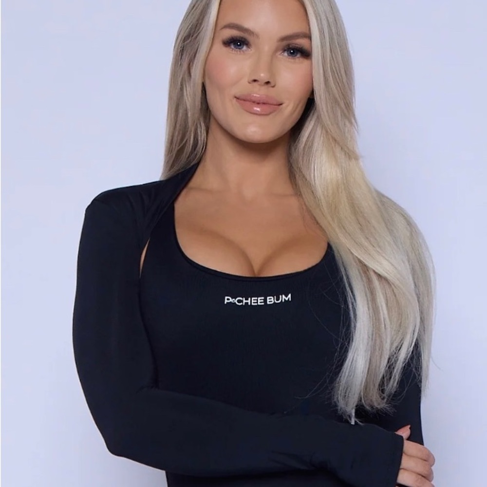 PCHEEBUM long sleeved crop top, size M